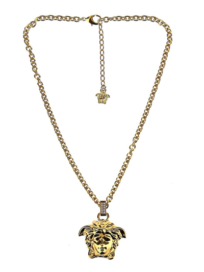 Versace Tribute Necklace In Gold
