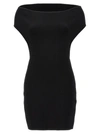 Jacquemus Black Les Sculptures 'la Robe Cubista' Minidress In Black