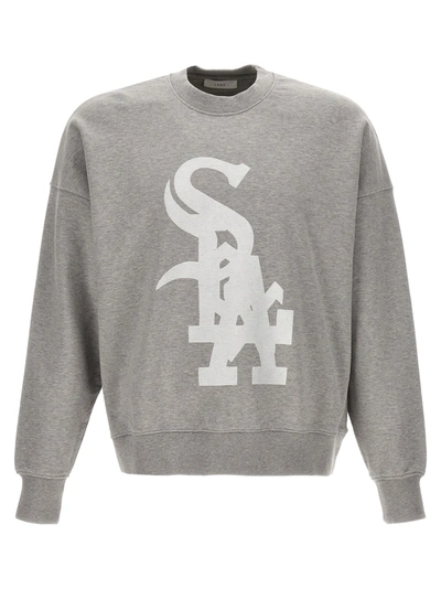 1989 Studio Midwest Relaxed Sweatshirt Oatmeal Grey