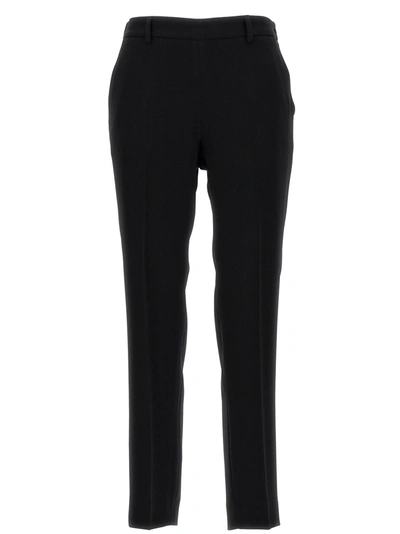 Alberto Biani Black Triacetate Trousers