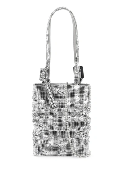 Benedetta Bruzziches Lollo La Petite Handbag In Silver