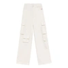 AMISH JEANS FOR WOMAN AMD065P3200111 WHITE