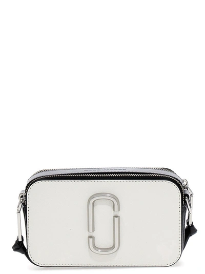 Marc Jacobs The Snapshot Crossbody Bags Multicolor In White