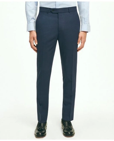 Brooks Brothers Explorer Collection Slim Fit Wool Suit Pants | Navy | Size 38 32