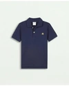 Brooks Brothers Kids'  Boys Pique Polo Shirt In Navy