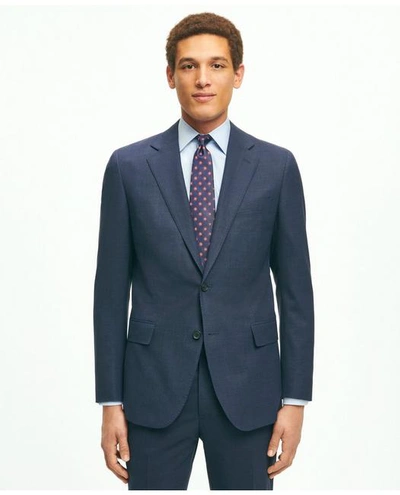 Brooks Brothers Explorer Collection Slim Fit Wool Suit Jacket | Navy | Size 40 Short