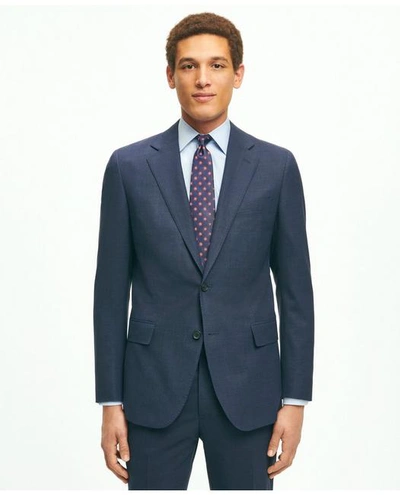 Brooks Brothers Explorer Collection Slim Fit Wool Suit Jacket | Navy | Size 44 Regular