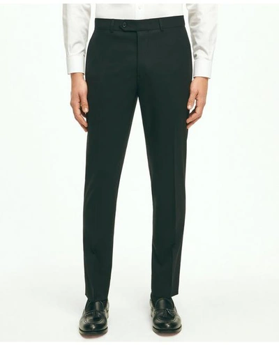 Brooks Brothers Explorer Collection Slim Fit Wool Suit Pants | Black | Size 38 32