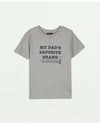 BROOKS BROTHERS BROOKS BROTHERS BOYS GRAPHIC T-SHIRT | GREY | SIZE 8
