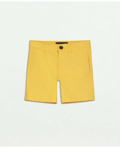 Brooks Brothers Kids'  Boys Twill Shorts | Medium Yellow | Size 14