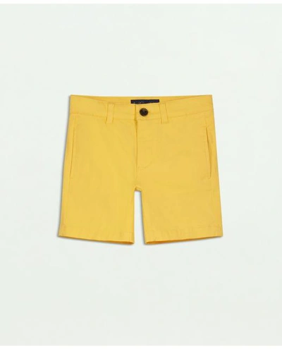 Brooks Brothers Kids'  Boys Twill Shorts | Medium Yellow | Size 7