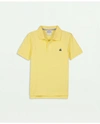 Brooks Brothers Kids'  Boys Classic Polo Shirt | Light Yellow | Size Large