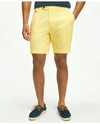 Brooks Brothers 7" Canvas Poplin Shorts In Supima Cotton | Yellow | Size 31