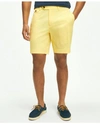 Brooks Brothers 7" Canvas Poplin Shorts In Supima Cotton In Yellow