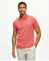 Brooks Brothers Golden Fleece Striped Polo In Supima Cotton | Red | Size Xs