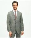 Brooks Brothers Classic Fit Windowpane 1818 Suit In Grey
