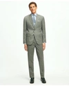 Brooks Brothers Slim Fit 1818 Windowpane Suit In Wool In Grey