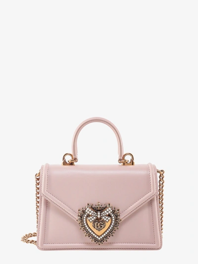Dolce & Gabbana Woman Small Devotion Bag Woman Pink Handbags