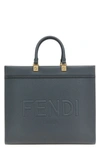 FENDI FENDI WOMEN MEDIUM 'FENDI SUNSHINE' SHOPPING BAG