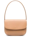 Apc A.p.c. Sac Sarah Shoulder Bags In Nude & Neutrals