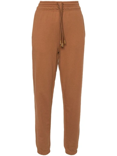 Adidas By Stella Mccartney Organic-cotton Track Pants In Timber