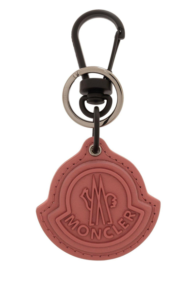 MONCLER LOGO PATCH KEYRING