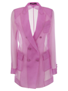 Max Mara 'black Negrar Blazer In Rosa