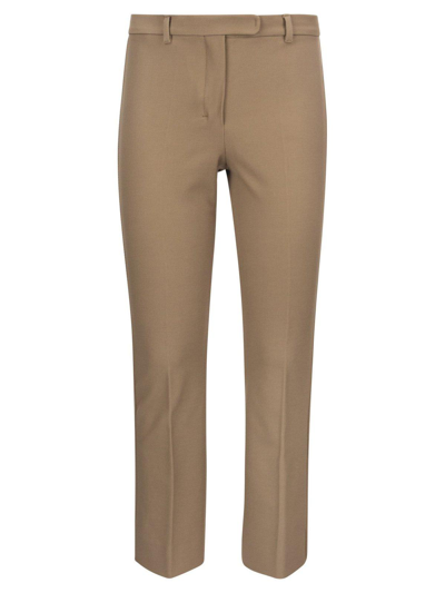 's Max Mara Umanita High-waisted Trousers In Brown