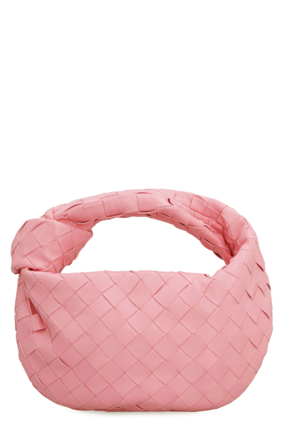 Bottega Veneta Mini Jodie Pink Bag In Rosa
