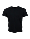 ARMANI COLLEZIONI SHORT-SLEEVED CREW-NECK T-SHIRT WITH SMALL STUDDED LOGO ON THE CHEST AND BOTTOM