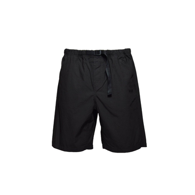 MSGM BUCKLE-STRAP FASTENED THIGH-LENGTH SHORTS