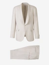 Boglioli Shawl-collar Suit In Ivori