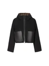 Fendi Black Wool Jacket In Black
