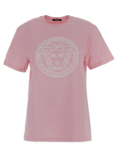 Versace Logo In Pink