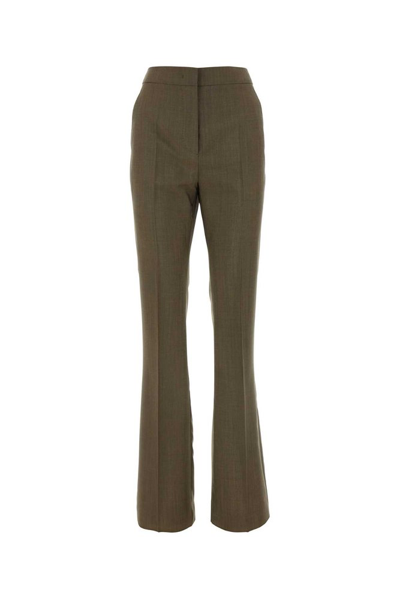 Max Mara Pleated Trousers In Brown