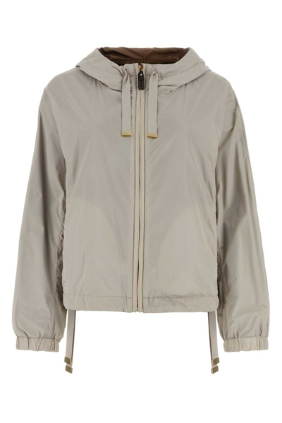 Max Mara The Cube Zip In Grey