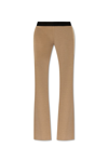 PALM ANGELS PALM ANGELS SIDE STRIPE DETAILED FLARED TROUSERS