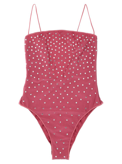 Oseree Oséree 'gem' One-piece Swimsuit In Pink