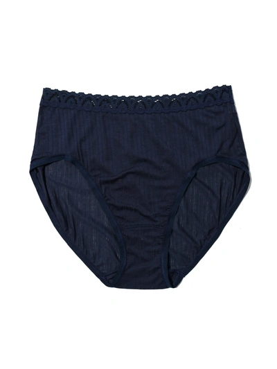 Hanky Panky Mellowluxe French Brief In Blue