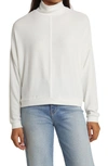 Lucky Brand Cloud Mock Neck Sweater In Ethereal White