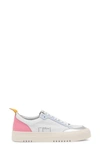 Oncept London Low Top Sneaker In White - Blue Mist