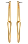 VINCE CAMUTO VINCE CAMUTO CLEARLY DISCO DROP EARRINGS