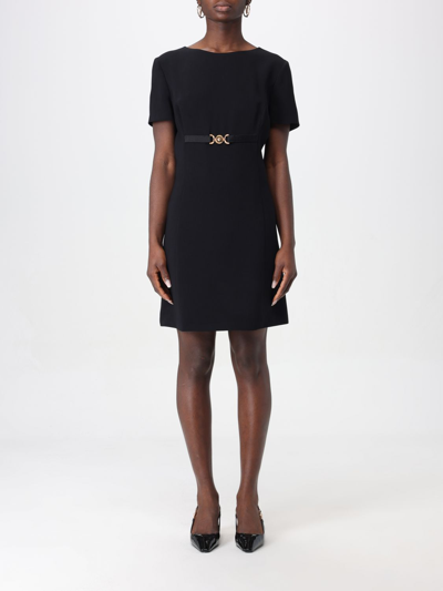 Versace Dress  Woman In Black