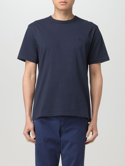 Woolrich T-shirt  Men In Blue