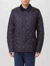 Barbour Heritage Liddesdale Quilted Jacket In Blue