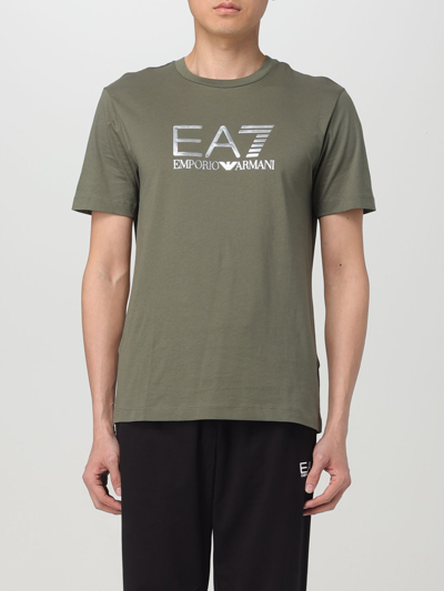 Ea7 T-shirt  Men In Green
