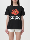 KENZO T恤 KENZO 女士 颜色 黑色,407737002