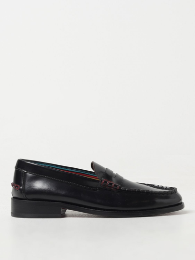 Paul Smith Leather Loafer In Black