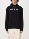 Burberry Black Cotton Sweatshirt In Black