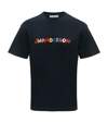 JW ANDERSON JW ANDERSON EMBROIDERED LOGO T-SHIRT